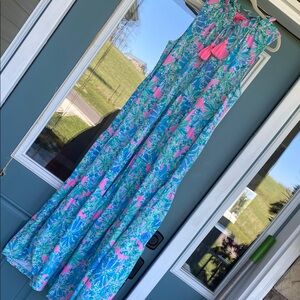 Lilly Pulitzer Floral maxi Dress
